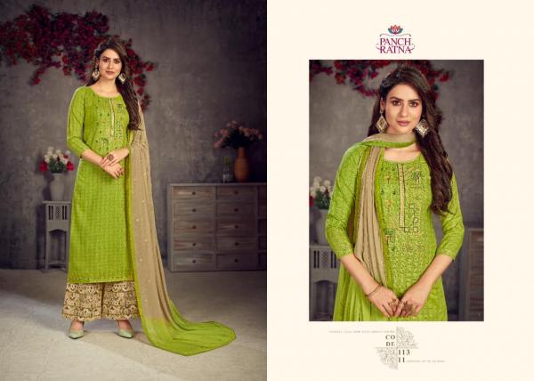 Panch Ratna Rangshala Fancy Cotton Salwar